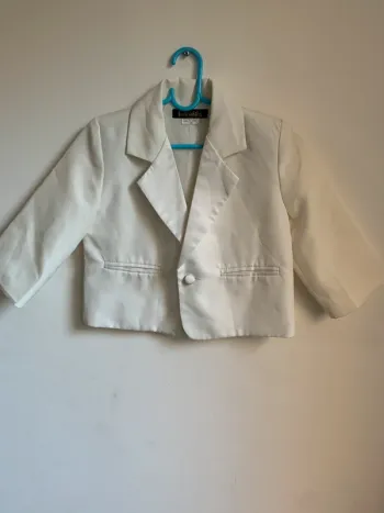 Veste blanche élégante – Tom Kids – 18 mois – Neuf