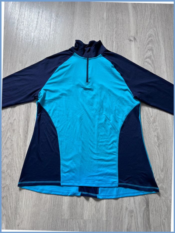 Sweat de sport running cyclisme Champion Bleu et Violet Taille XXL - photo numéro 7