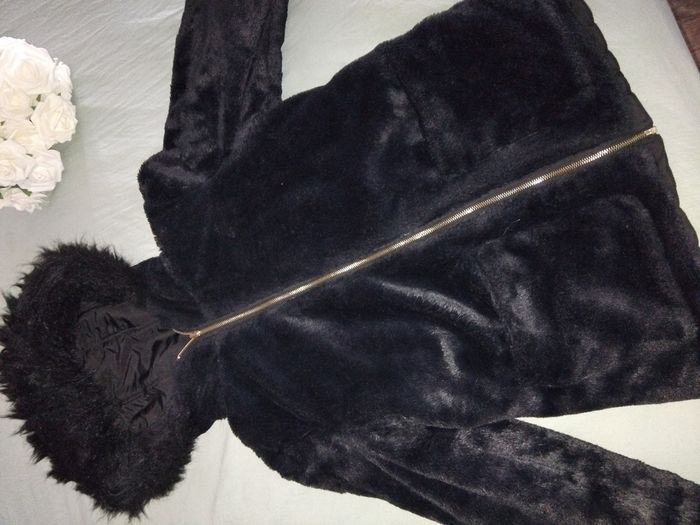 Manteau noir réversible - photo numéro 2