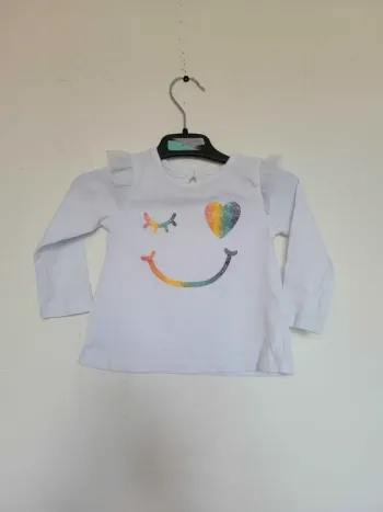 t-shirt pour bébé fille 6/12 mois