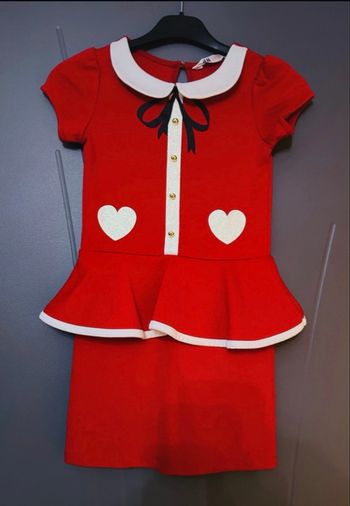 🌼robe droite de noël 4/6 ans 🌼