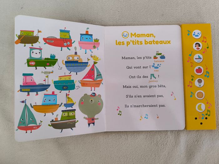 Livre sonore Comptines des tout-petits Lito - photo numéro 4