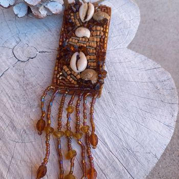 Pendentif vintage artisanal