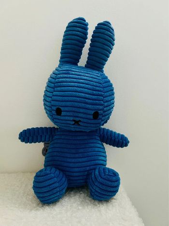 Nijntje Miffy peluche bleue nuit 23 cm