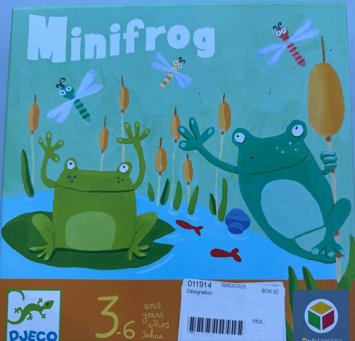 Minifrog Djeco parfait état