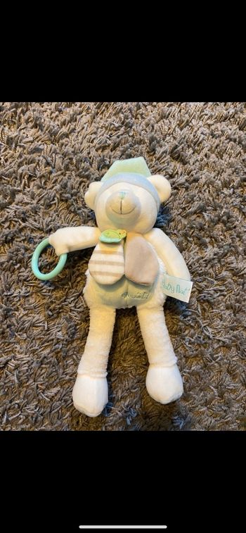 Doudou hochet baby nat