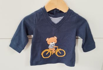 T-shirt ML garçon 6 mois