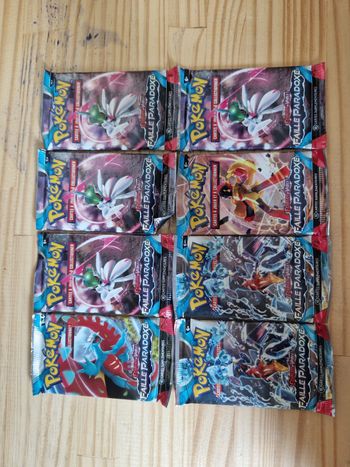 8 booster pokémon faille paradoxe 
