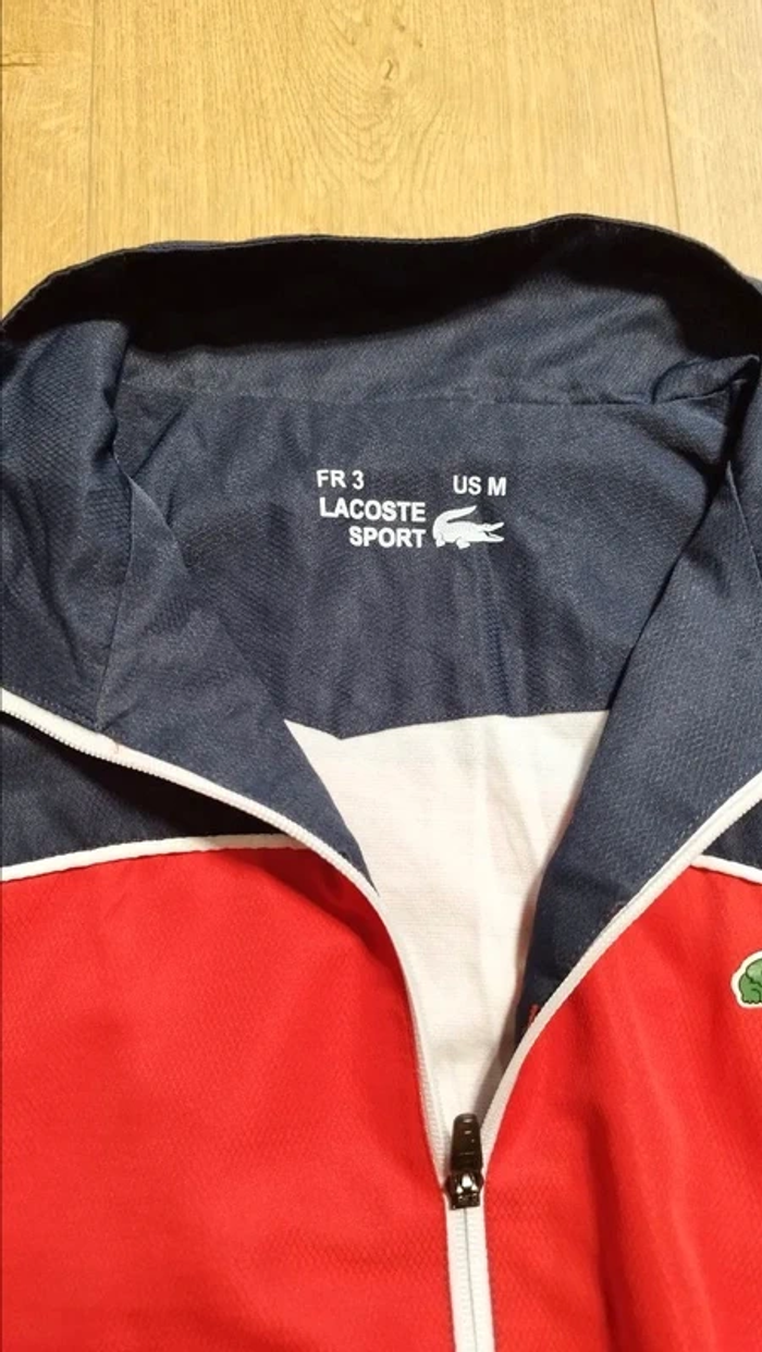 Veste Lacoste Sport – Coupe-vent style retro track jacket - photo numéro 5