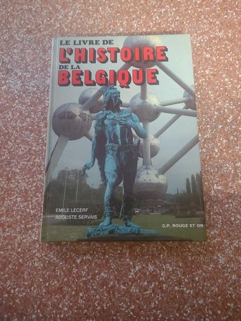Le livre de l'histoire de la belgique