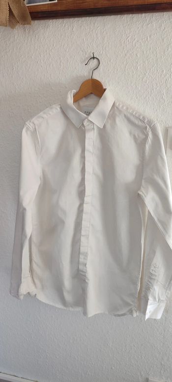 Chemise homme blanc cassé
