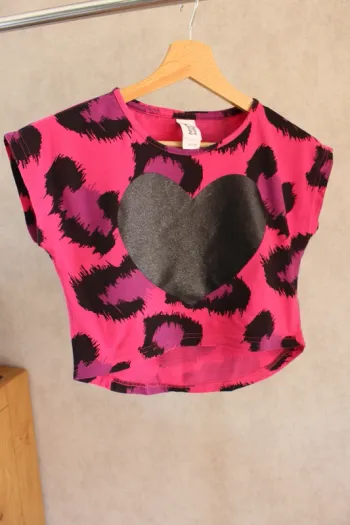 👚 T-shirt crop top, 10 ans, CA 📌