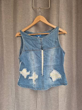 Débardeur en jean New Look Taille 38