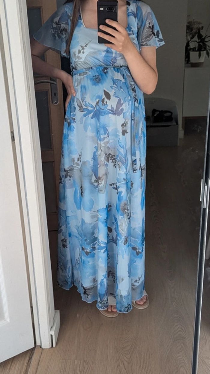 Très jolie robe de grossesse pour mariage / cocktail - photo numéro 3