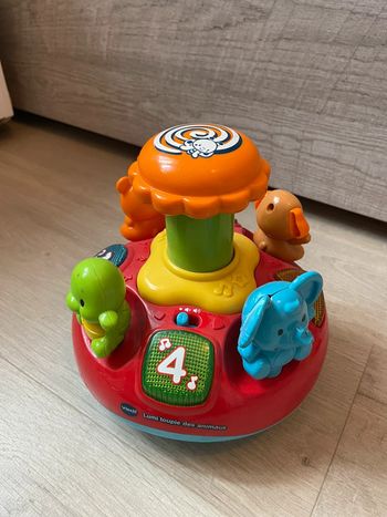 Lumi toupie des animaux