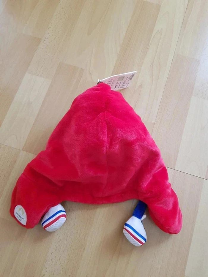 Bonnet peluche phryge neuf paris 2024 - photo numéro 2
