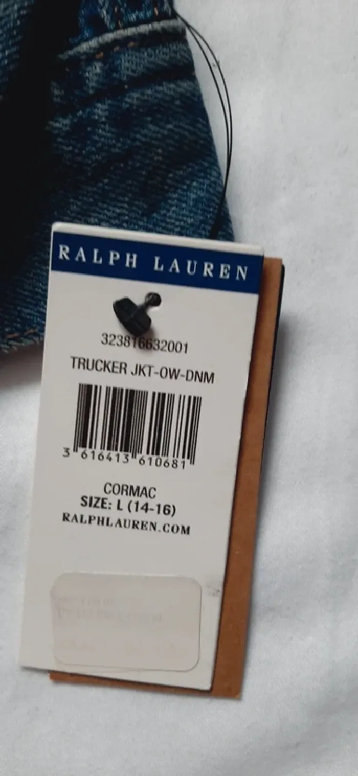 Veste garçon en jeans - photo numéro 2