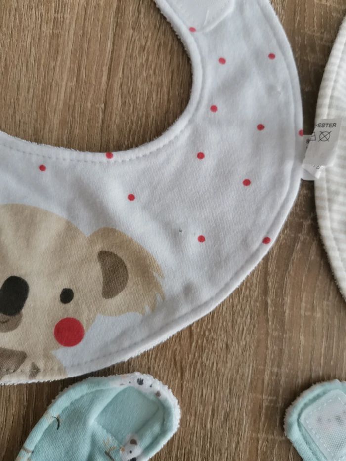 3 bavoirs koalas - photo numéro 2