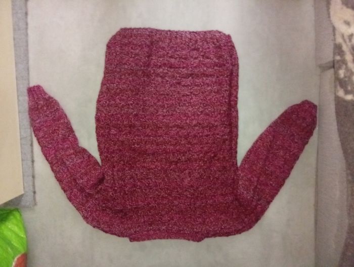 Magnifique pull bien chaud -piece unique en laine 🌺 - photo numéro 4