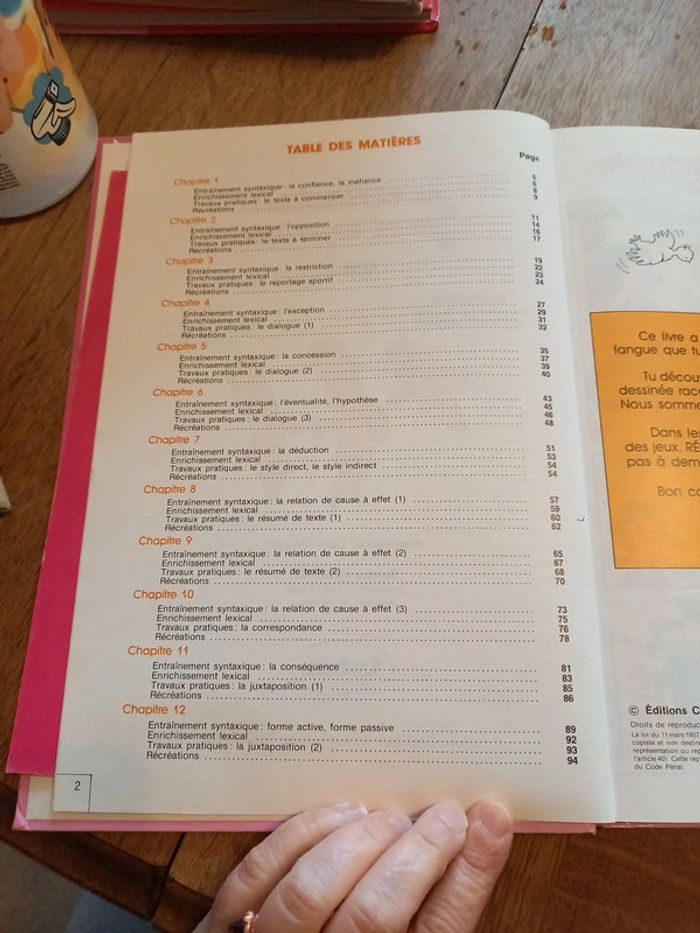 Livre d'Entraînement à l'expression orale et écrite - photo numéro 3