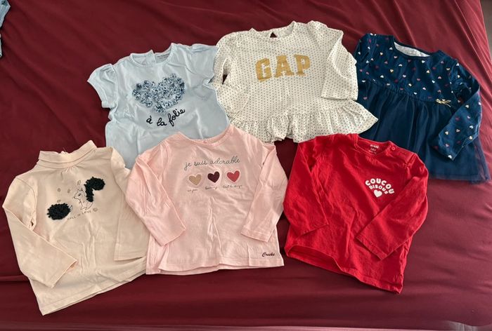 Lot t-shirt / tunique