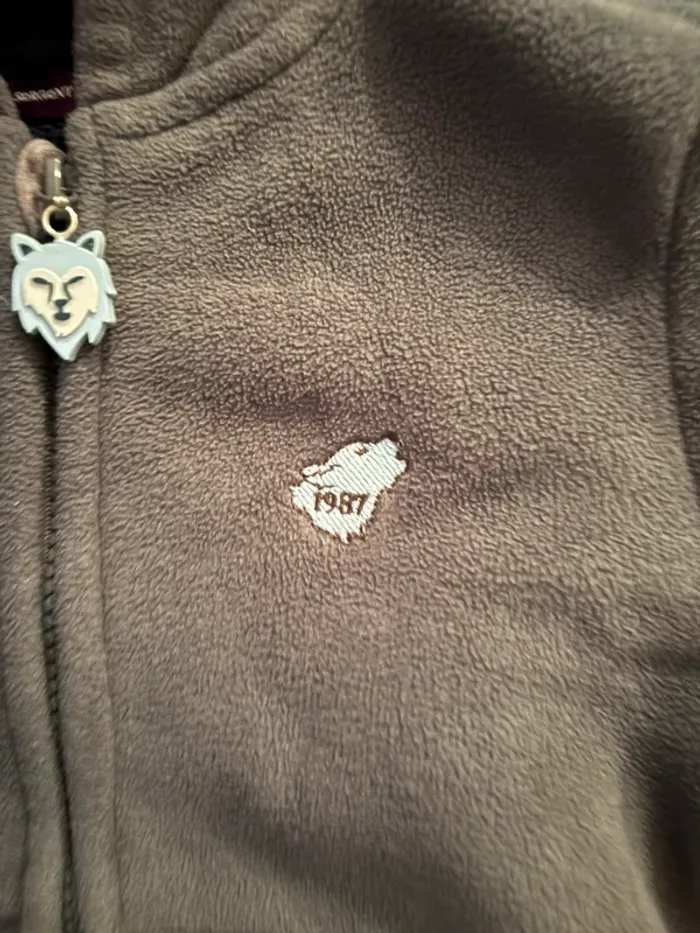 Gilet chaud « loup » 3 ans 98 cm - photo numéro 2
