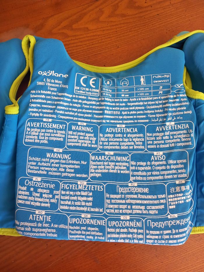 Gilet natation - photo numéro 4