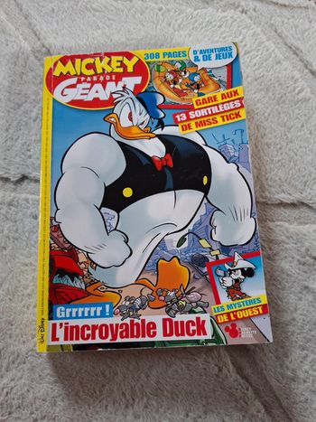 Livre mickey parade géant disney hachette presse Walt disney ancien année 2014