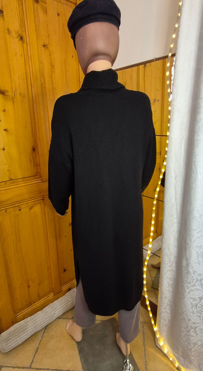Robe longue maille noir "Esmara" taille L - photo numéro 4