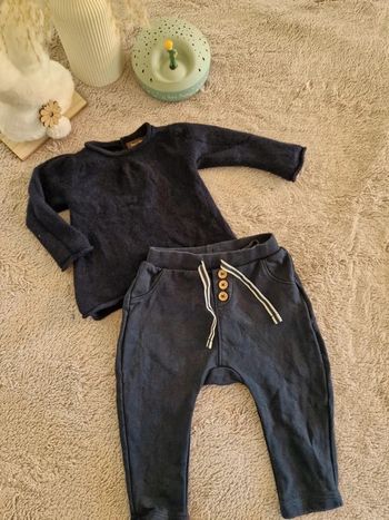 Ensemble bleu marine_9mois