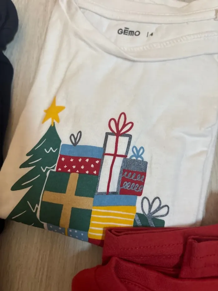 T-shirts ML Noel - photo numéro 4