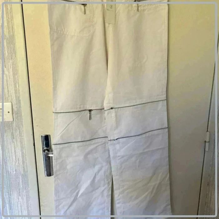 Pantalon blanc taille 3 petit 40 - photo numéro 3