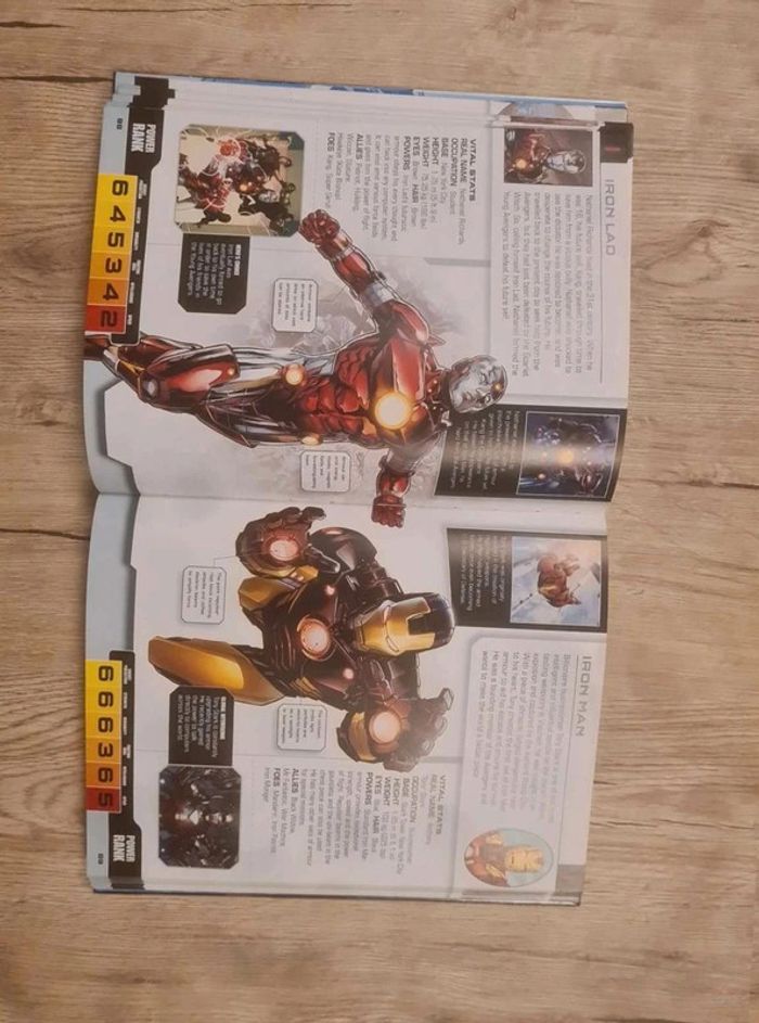 Livre Marvel avengers the ultimate character guide en anglais - photo numéro 4