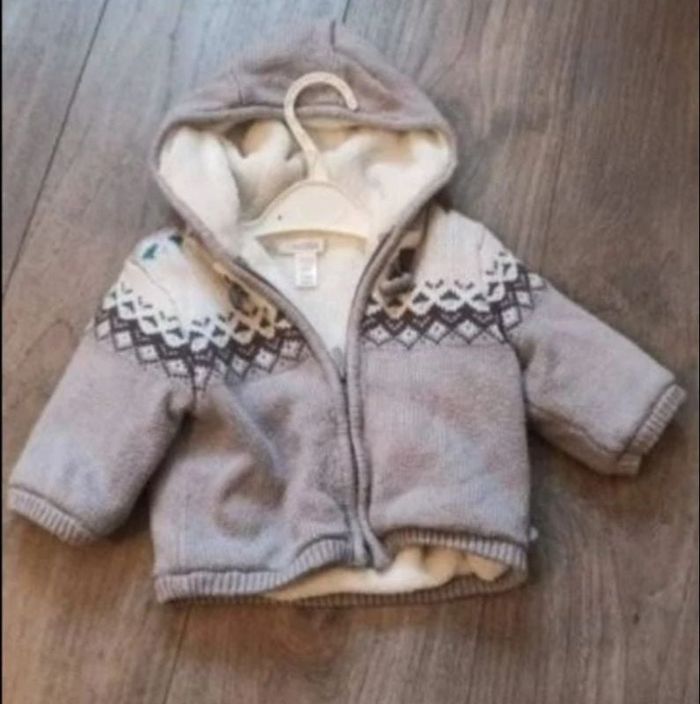 Manteau/ Gilet obaibi 3 mois