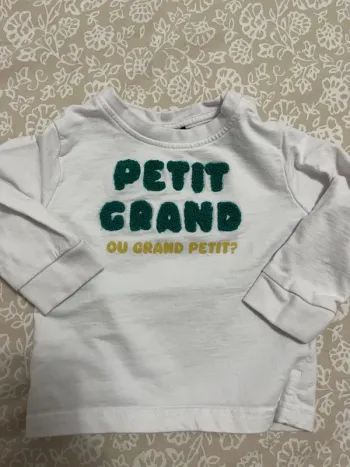 T shirt manches longues bébé garçon