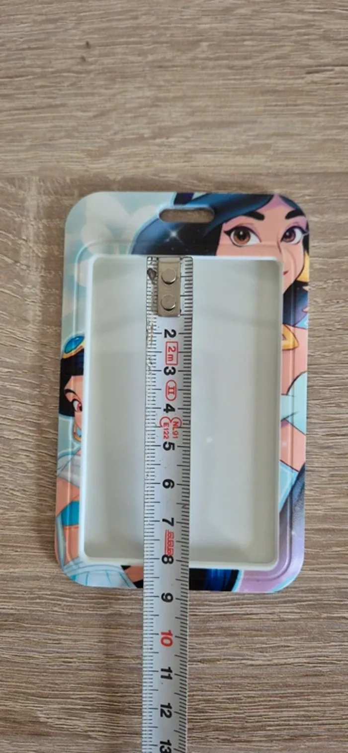 Porte carte d'identité Jasmine / Aladdin avec lanière fantaisie. - photo numéro 7