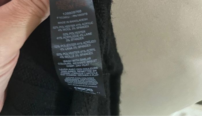 Robe pull, noire, Asos - photo numéro 16