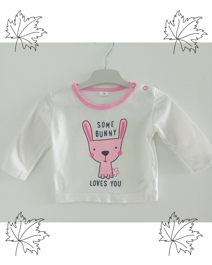 T-shirt manches longues Zeeman 6 mois fille