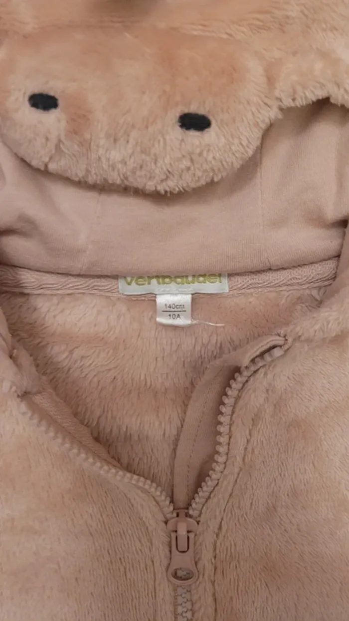 Sweat polaire licorne Verbaudet Taille 10 ans - photo numéro 2