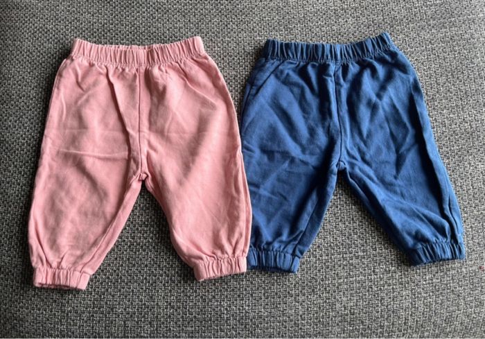 Lot de 2 pantalons fille