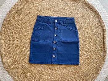 Jupe bleue en jean 34 Kiabi