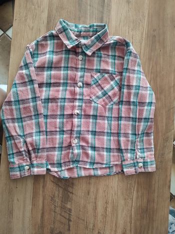 Chemise manches longues Zara 2-3 ans