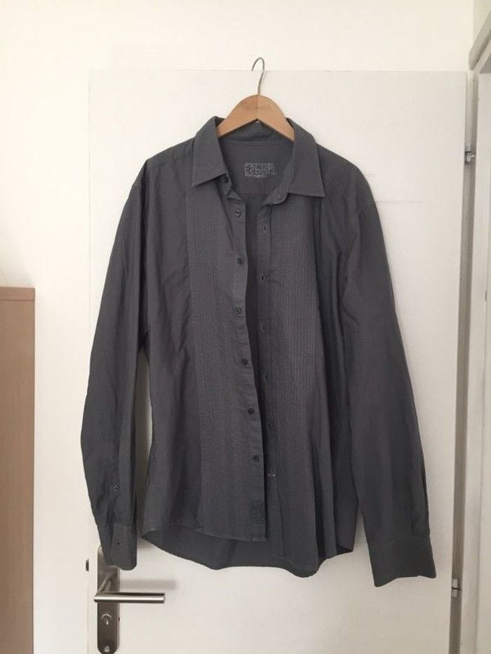 Chemise grise ESPRIT
