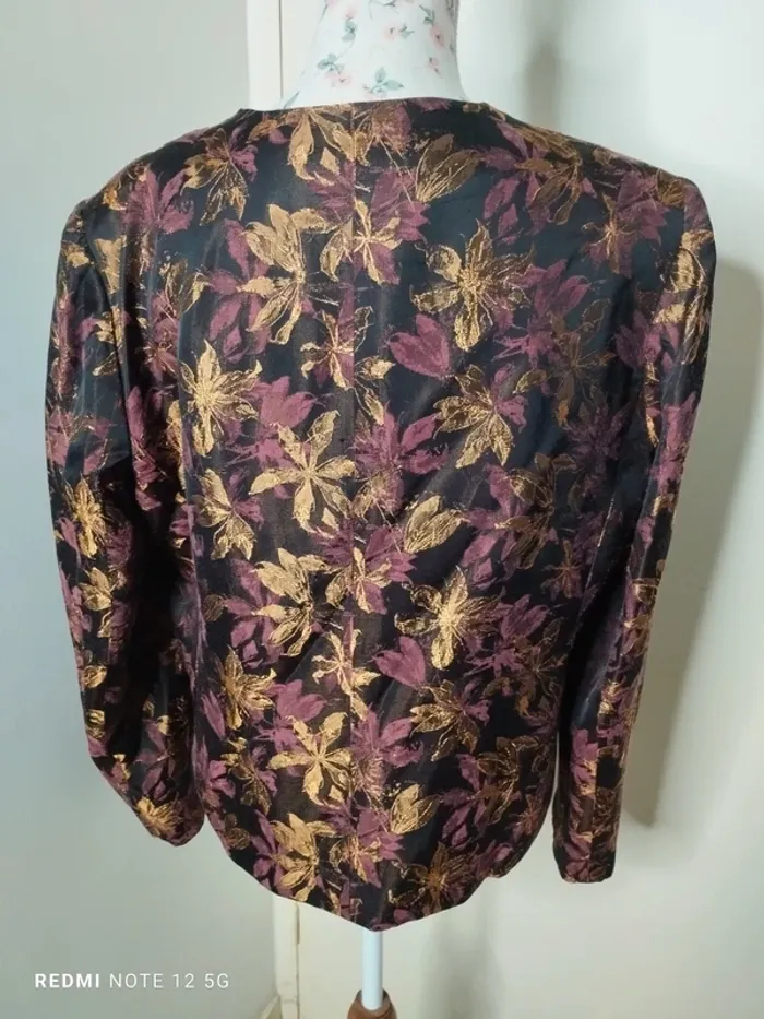 Magnifique Blazer Vintage taille 46 - photo numéro 3