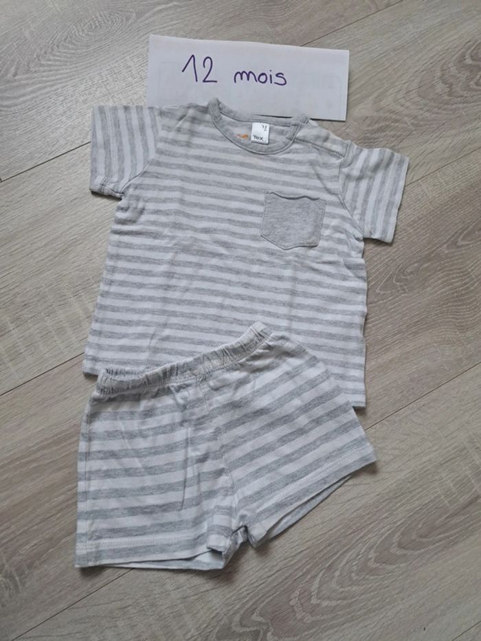 Pyjama short 12 mois
