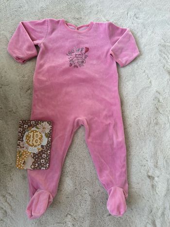 Pyjama Petit Bateau 18 mois rose