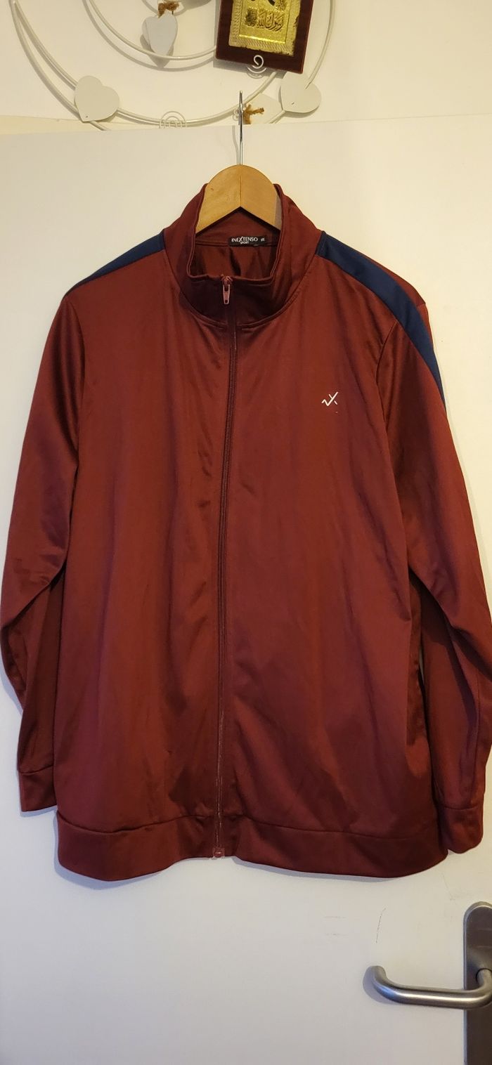 Veste sport bordeaux - photo numéro 2