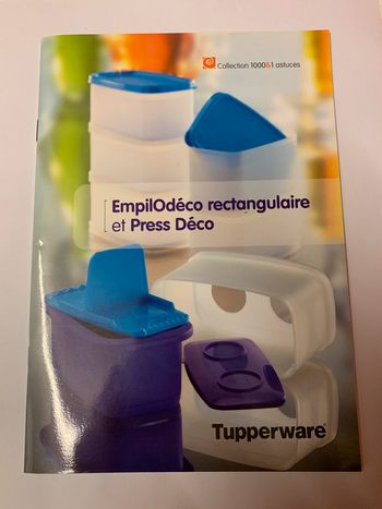Livret recettes Tupperware