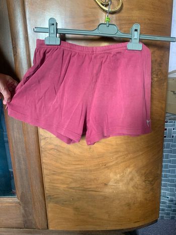 short bordeaux DOMYOS 14 ans