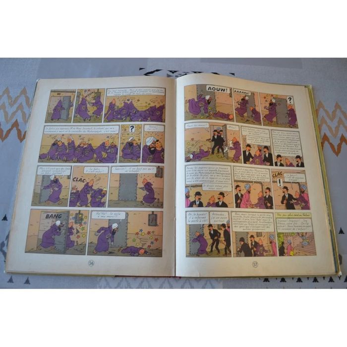 Tintin les cigares du Pharaon EO belge B15 1955 - photo numéro 10